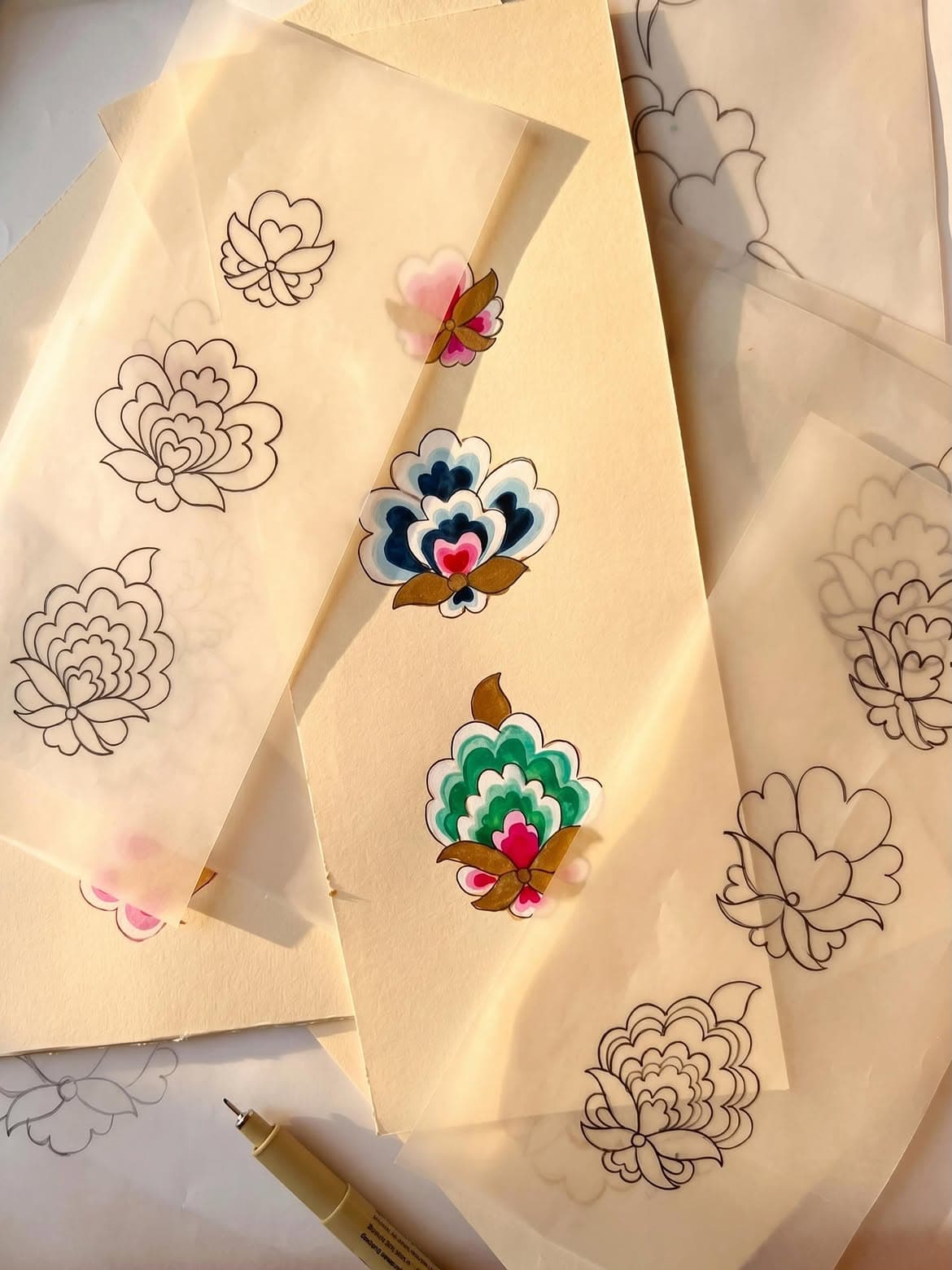 Soft Flowers Prints